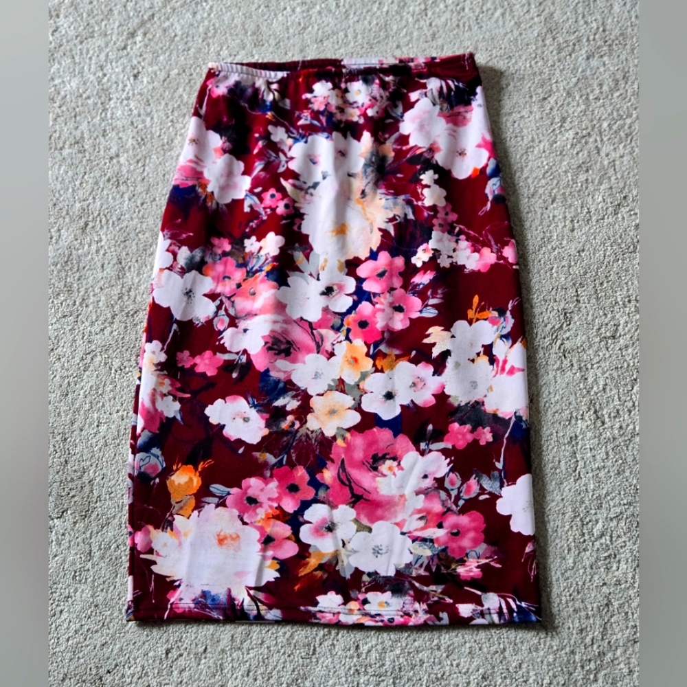 Floral skirt